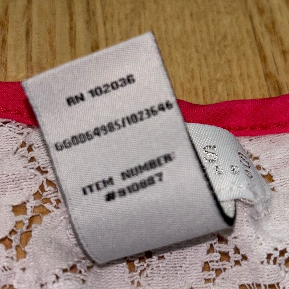 Guess Girls White & Pink Black Butterfly Sleeveless Lined High Low Hem Dress - Picture 5 of 8